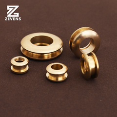 純銅對擰氣眼 雞眼圈 氣眼環 黃銅五金 手工皮具配件 高檔氣眼扣