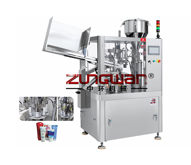 超声波封尾机 加压膏体灌装机 牙膏药膏灌装封尾生产流水线设备封