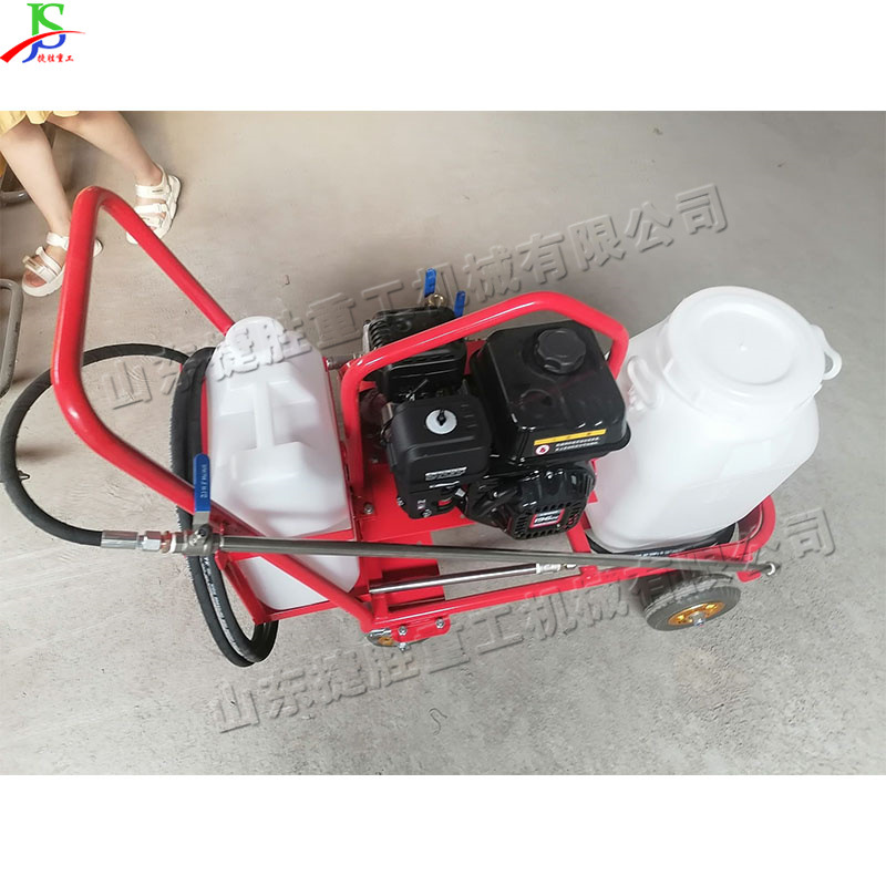 Máquina de marcado de carretera municipal Máquina de marcado de línea de marcado de carretera Máquina de recubrimiento de línea de navegación terrestre de empuje manual