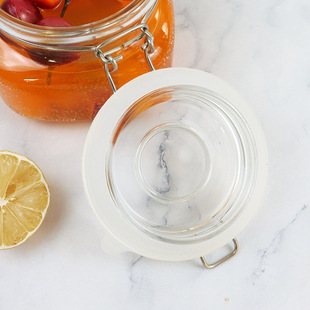 FCM clip jar bayonet bottle with ear silicone gasket sealing strip sealing Mason jar gasket clip jar sealing ring