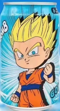 Импортированный из Тайваня Dragon Ball Семь драконьи локомотив фильм издание фруктовая сода аниме мультфильм 330мл