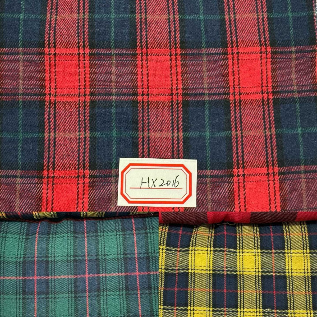 涤棉色织时尚格子布服装设计师电商男装女装童装面料现货批发