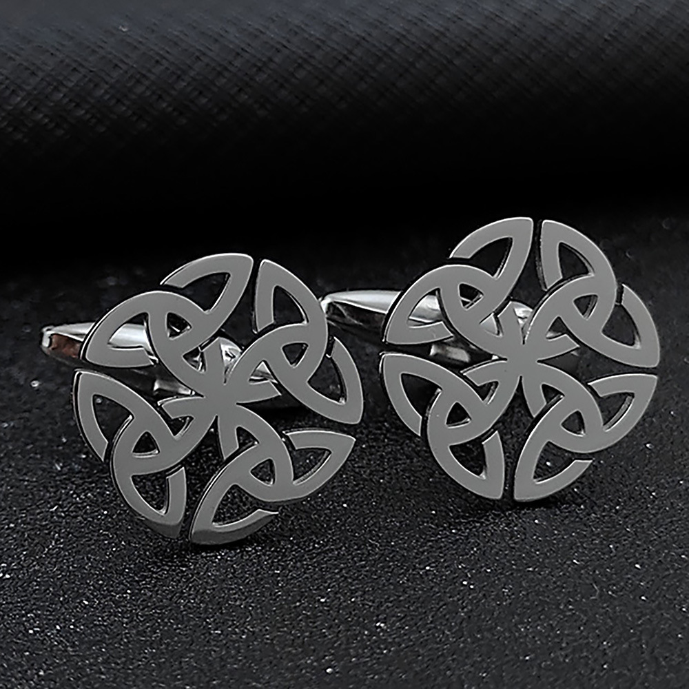silver-Cufflinks 1 pair