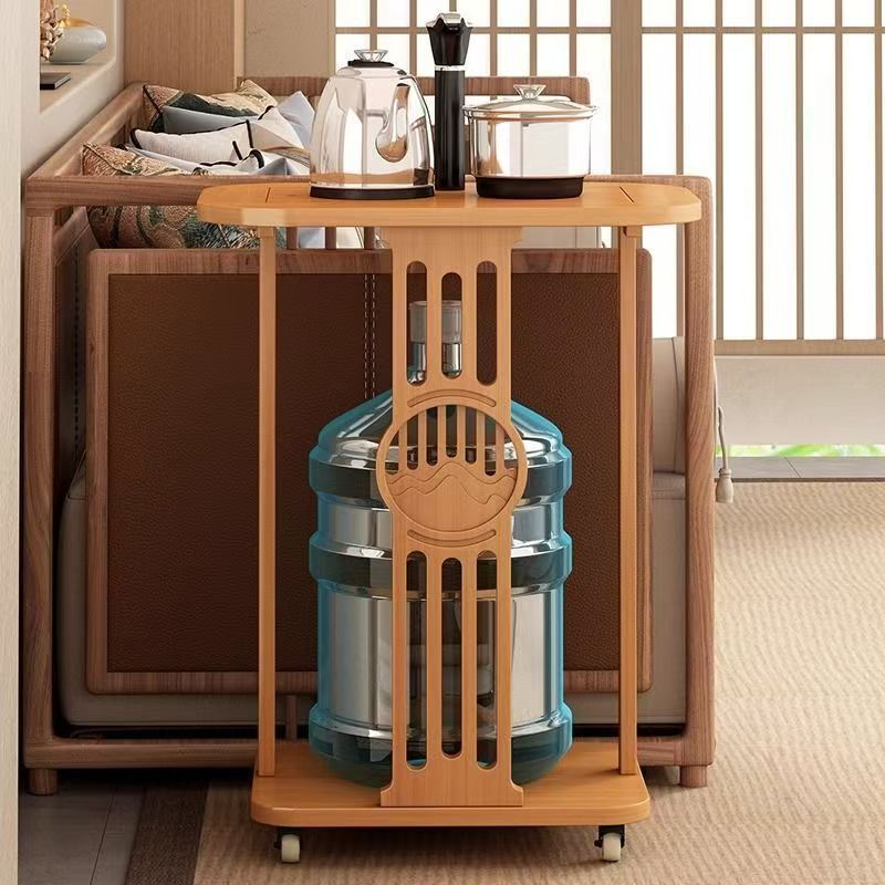 Mobile Tea Table, Small Tea Table, Household Tea Cabinet, Balcony Tea Cabinet, Tea Table with Integrated Water Boiling and Tea Brewing, Small Sofa Side Cabinet Mobile Tea Table, Small Tea Table, Household Tea Cabinet, Balcony Tea Cabinet, Tea Table with Integrated Water Boiling and Tea Brewing, Small Sofa Side Cabinet