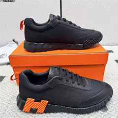 Foreign Trade H Brand Genuine Leather European Station H Brand Men's Shoes Trendy Comfortable Sneakers Casual Breathable Sports Shoes Light Luxury High-End Feel