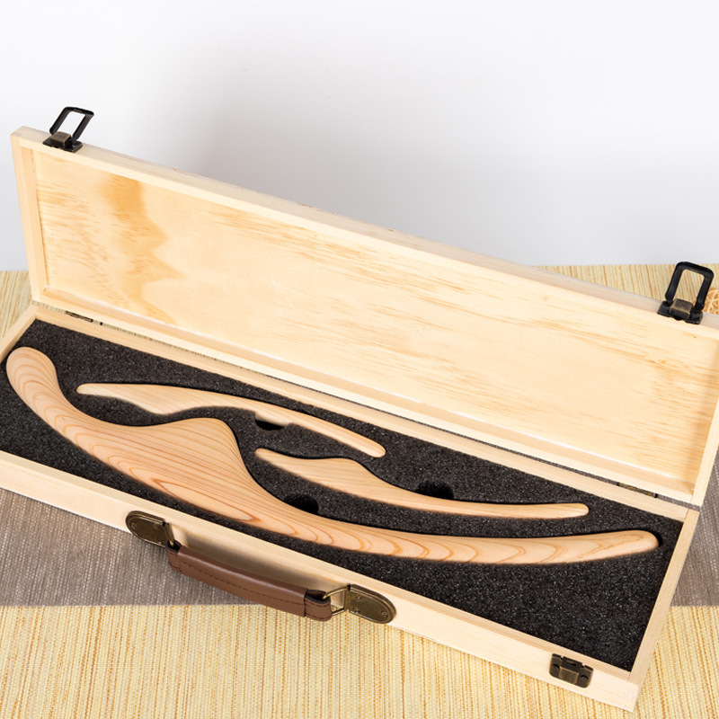 Stick punto salón de belleza tendón fino masaje de madera tallado del cuerpo palo facial conformación balanceo raspado cuerpo japonés meridiano superficie talla