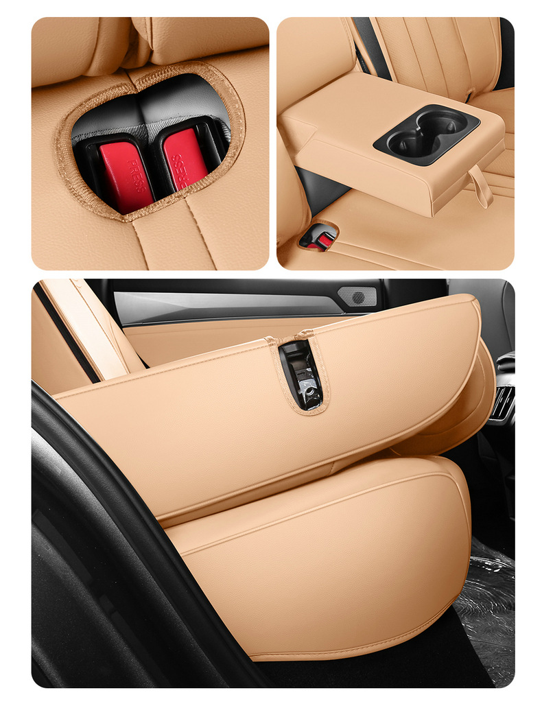 New Model Second-Generation Song Prodm-I Full Leather Car Seat Covers for Overseas Right-Hand Drive Vehicles, Cross-Border Full-Cover Car Seat Cushions