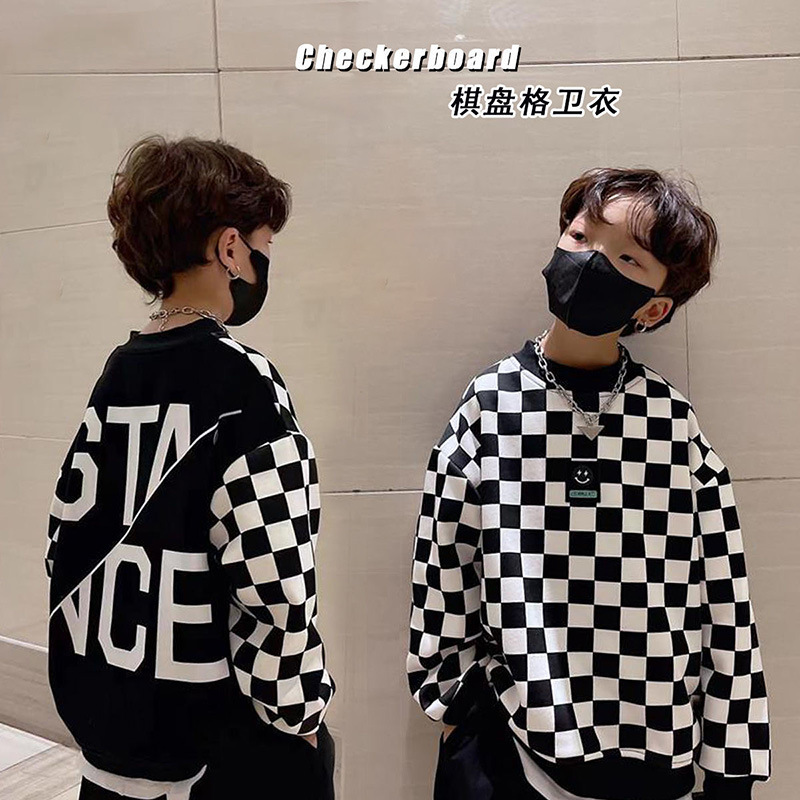 Children's base body-friendly trend autumn sweatshirt for boys