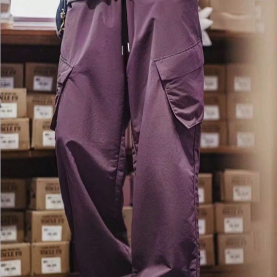 BLACKARMADA LK1371 Waterproof Cargo Pants For Men & Women, Paratrooper Style Tactical Joggers With Large Pockets, Baggy Combat Trousers_viptrois.com
