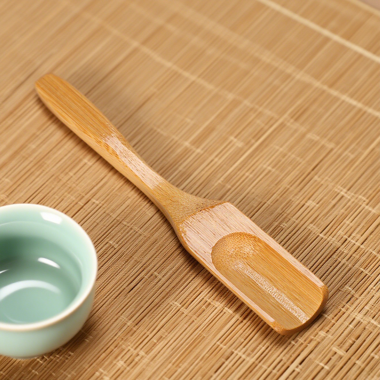 곡선형 손잡이 티스푼