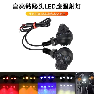 12V mini kəllə motosiklet qartal gözü spot işıq LED köməkçi işıq