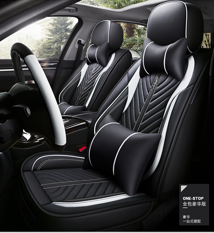 2020 New All-Inclusive Full Leather Cartoon Four-Season Universal Car Seat Cushion Great Wall Gun Haval Big Dog H6M4 Seat Cover