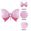 Balloon with bow for boys and girls, fuchsia decorations