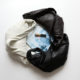 Classic High-grade Lamb Leather Stitching Cattle Tote Bag Sling Casual Bag Niche Dumpling Bag