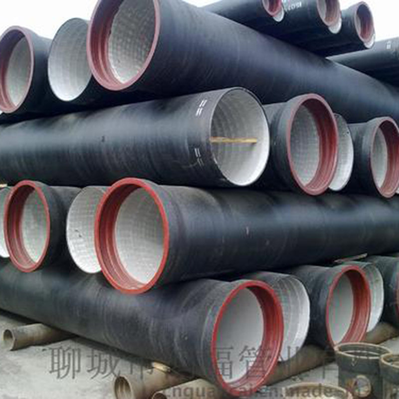 球墨铸铁管 q235现货批发 排污排水管 铸铁连接 配套管件规格齐全