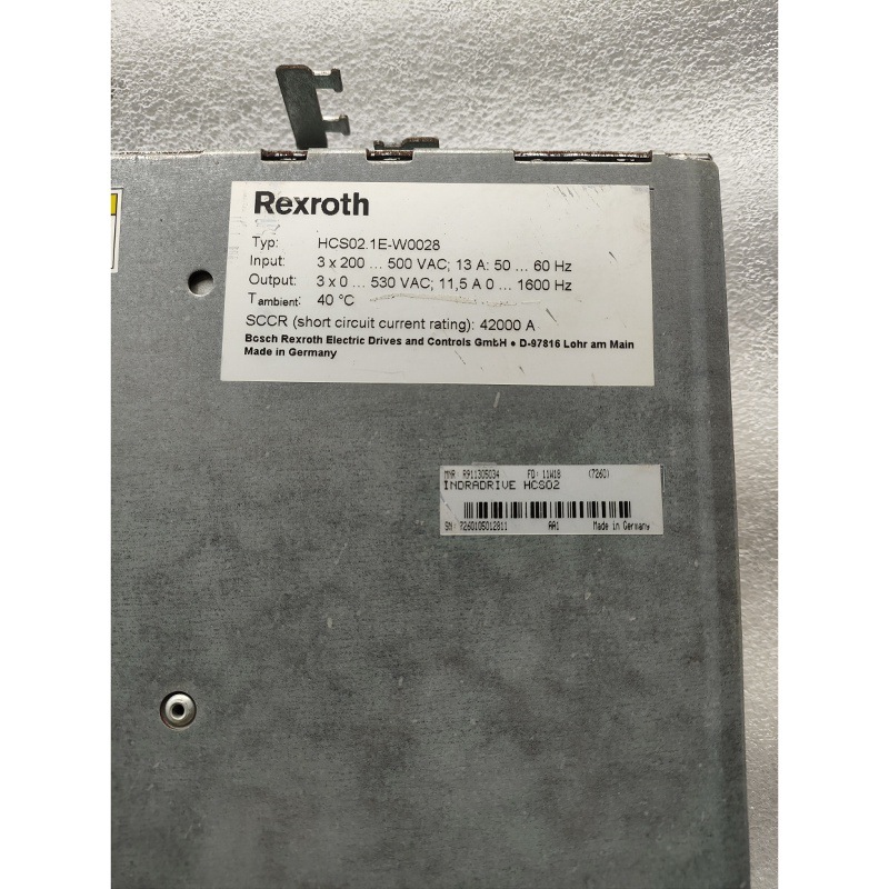 A057*HCS02.1E-W0028-A-03-NNNN力士乐Rexroth伺服驱动器测试好发