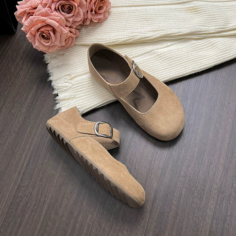 Чжоу Ютонг Тосты из натуральной кожи полугарный тост, сумочка Мэри Джейн, одиночные туфли, женские ботинки Birken, женские туфли большого размера 41-43