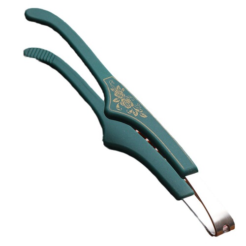 Silicone non-slip stainless steel tea clip tea tweezers tea making tools kung fu tea set accessories tea ceremony