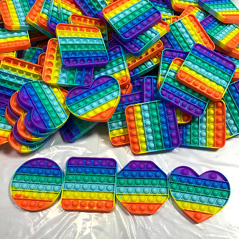 Rodent vanguard Rainbow children Mental arithmetic desktop decompression Special education Parenting interaction silica gel decompression Toys goods in stock wholesale
