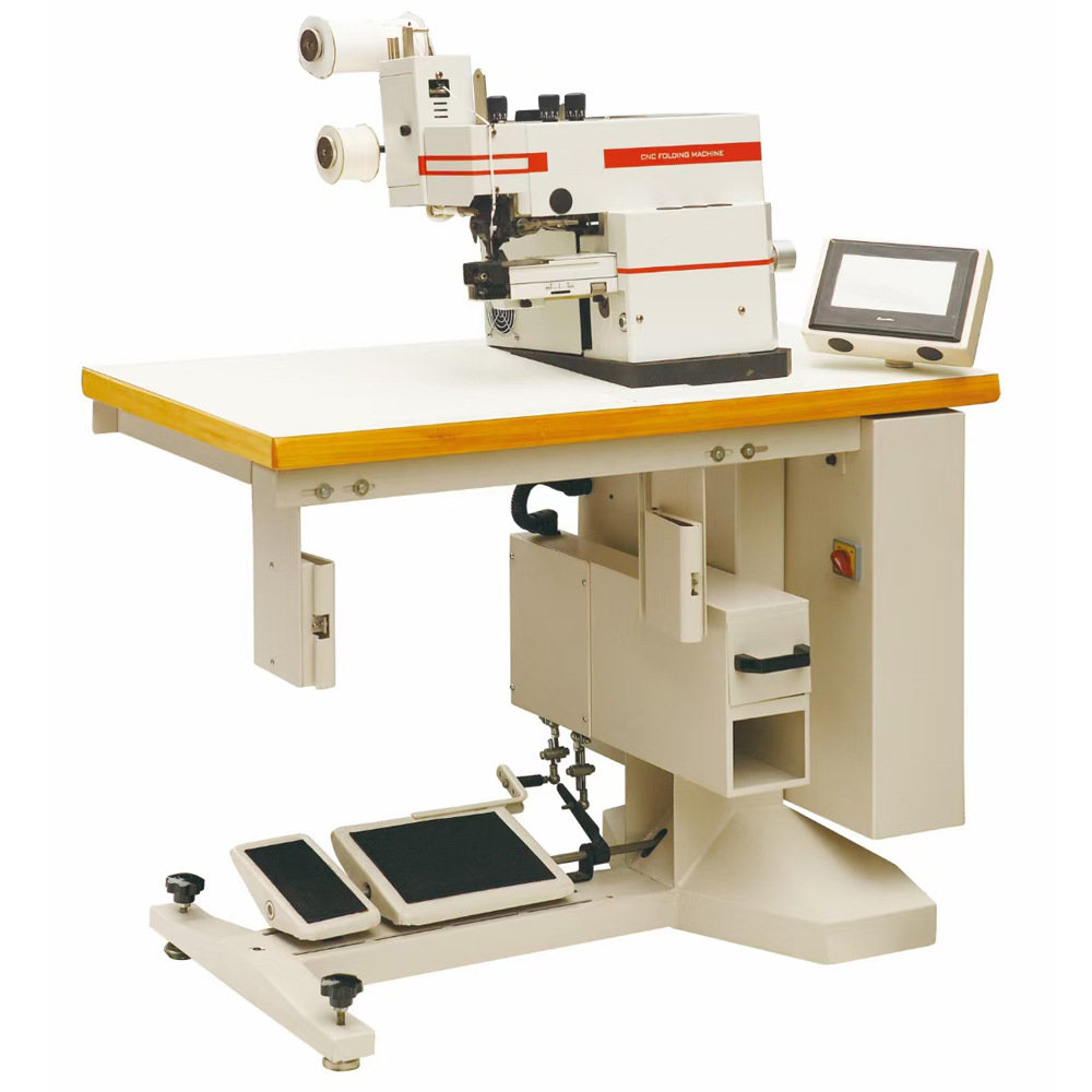 鞋厂全自动电脑上胶折边机,电脑折边机皮革折边机 鞋厂折边机