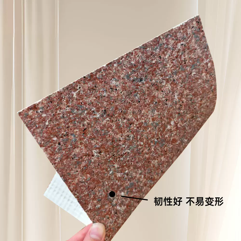 新款多彩软石黄金麻轻瓷花岗岩大理石柔性贴片内外墙面装饰石材