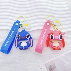 新しいステッチペンダントかわいい人形キーホルダーステッチ学生スクールバッグペンダント学生漫画ギフト
