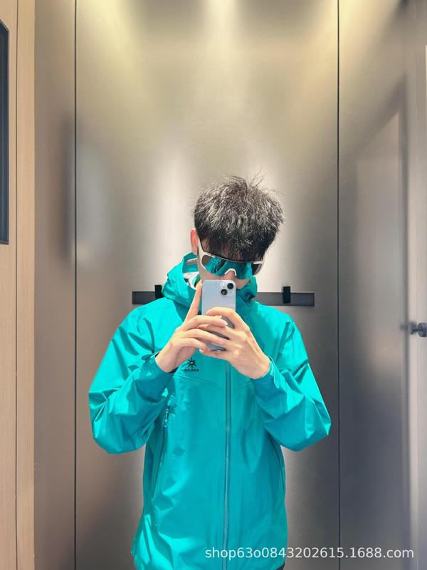 原厂高品质KAI@凯乐博格达户外登山轻量防风防水男女款冲锋衣外套|undefined