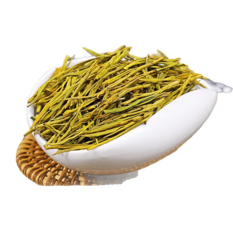 2025年黄金芽茶 新茶 特級雨前白茶 高山安吉緑茶 袋入り500g ギフトボックス入り1|undefined