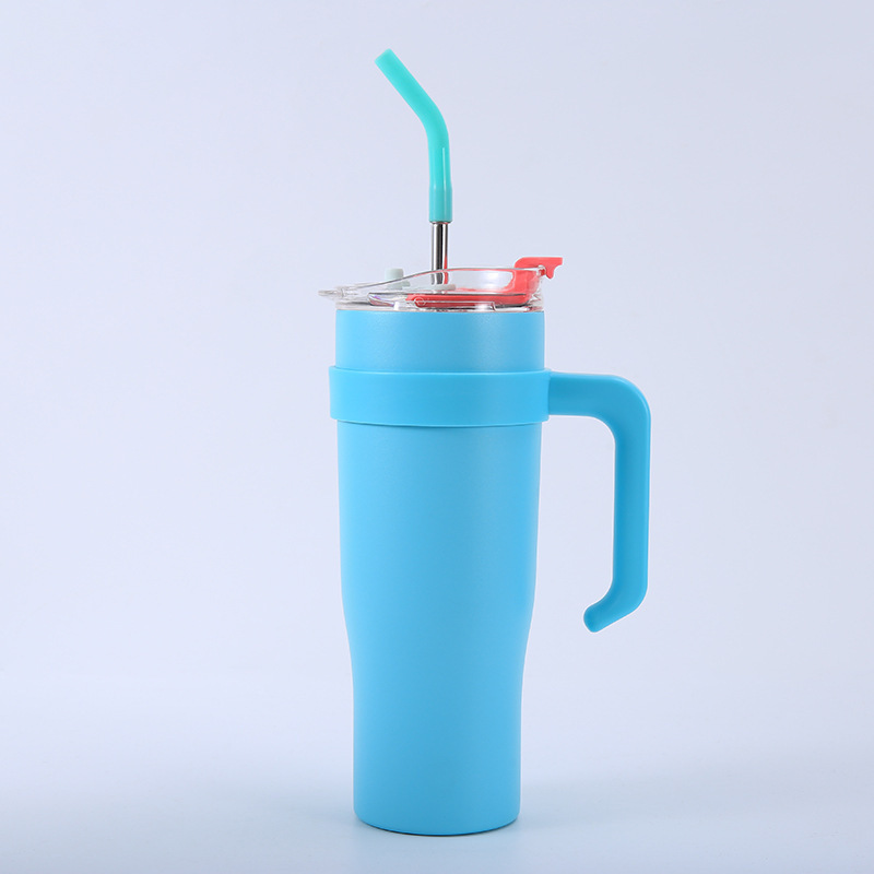 Transfronteriza 304 taza de vacío de acero inoxidable al aire libre cerveza coche taza 40oz mango frío calentador de hielo taza al por mayor