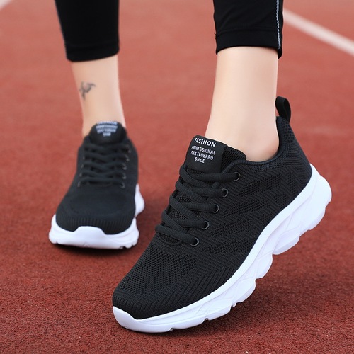 Fujian cold-bonded women's shoes spring mesh cloth shoes light soft-sole sneaker women's flat-heeled anti-slip casual all-match running shoes