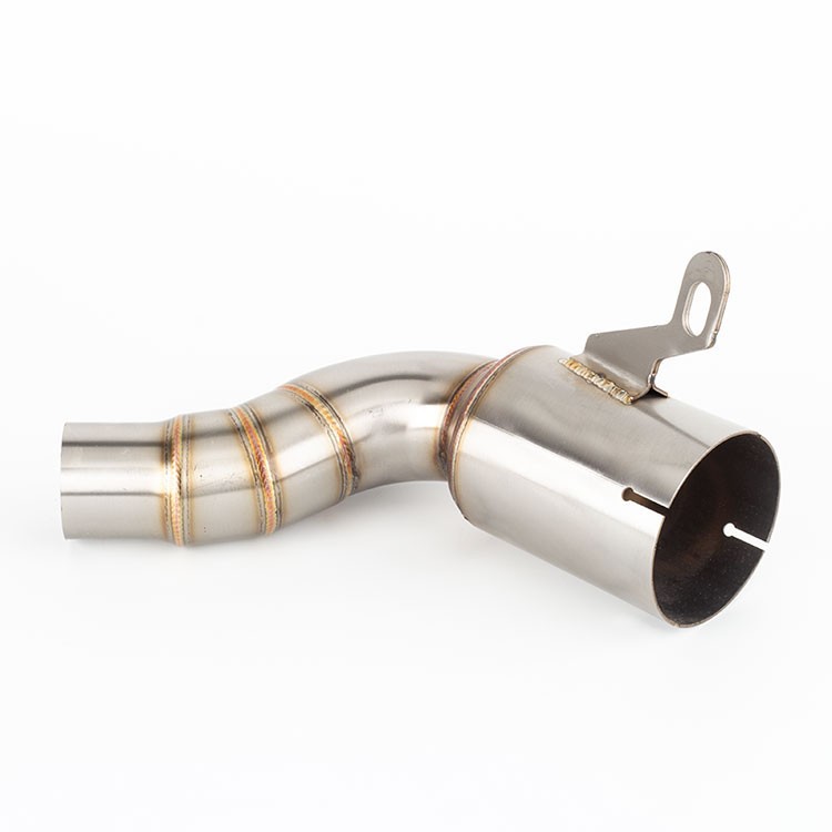 Applicable to KTM DUKE 250 390 ADV 2021-2023 modified exhaust pipe stainless steel middle section adapter