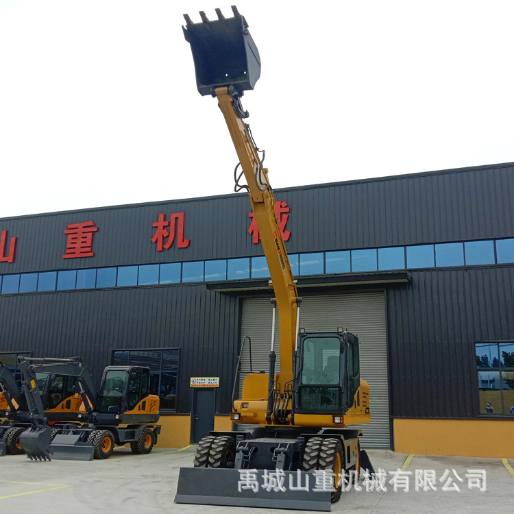 135加强型轮式挖掘机 13吨液压挖掘机 出口品质 源头厂家