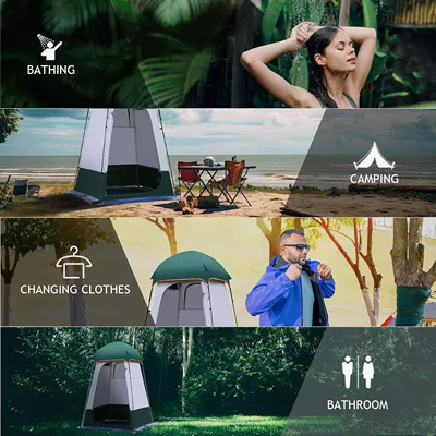 Avtomobil dam çadırları mobile toilet tent
