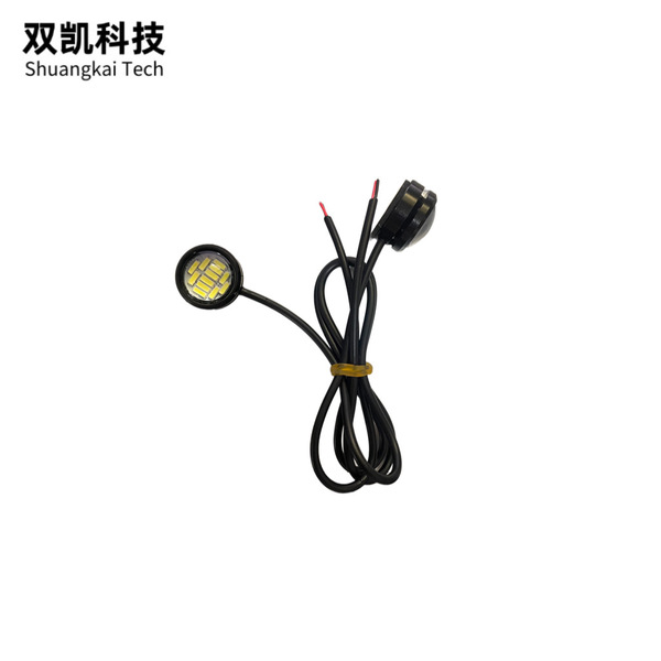 汽车牛眼常亮鹰眼灯贴灯 汽车飞机灯 装饰灯日行灯常亮鹰眼灯