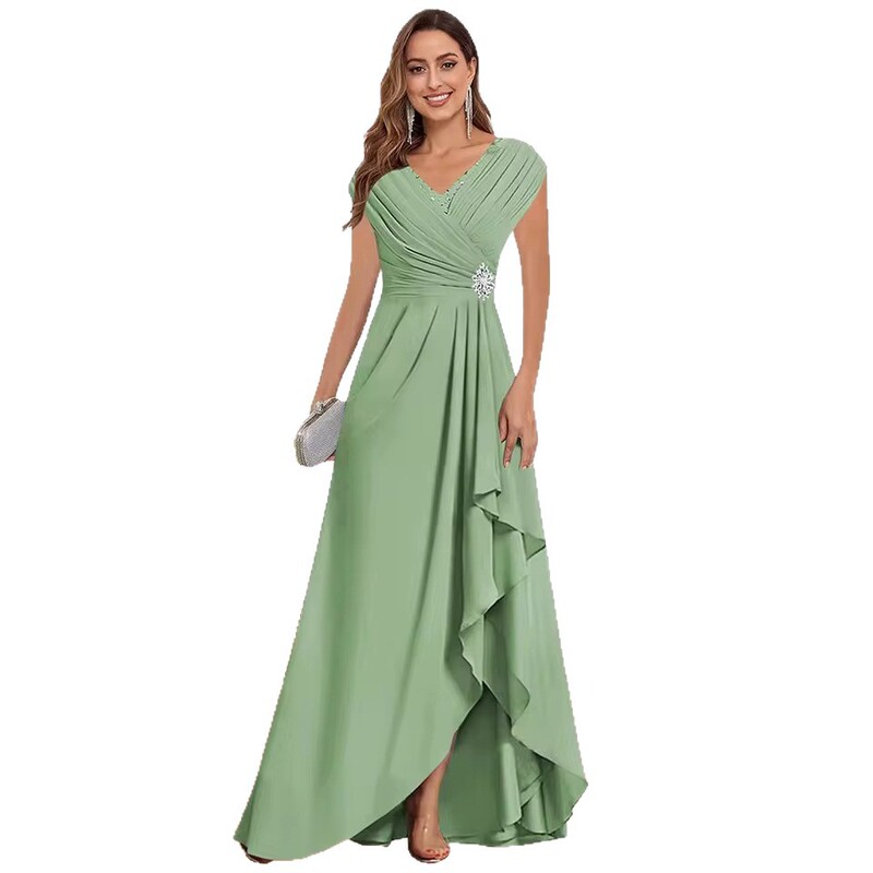 European and American cross-border evening dress 2026, waist-cinching bridesmaid dress for dinner parties, elegant dress suitable for everyday wear for women European and American cross-border evening dress 2026, waist-cinching bridesmaid dress for dinner parties, elegant dress suitable for everyday wear for women