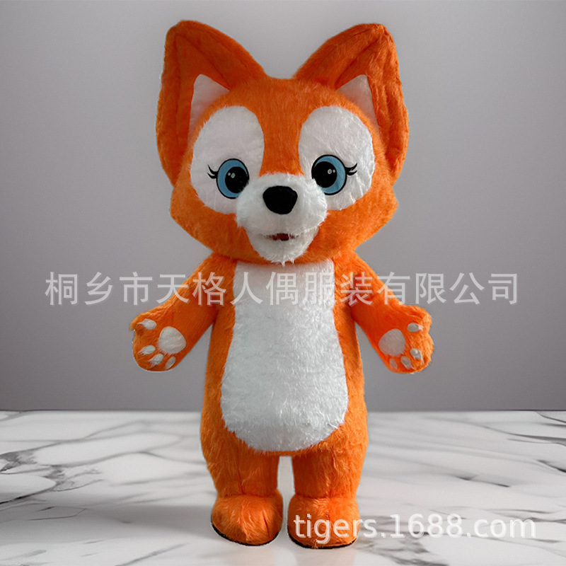 Inflatable cartoon doll
