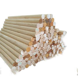 厂家批发实木棍松木棒手工木棍风铃棒圆木棒实木瑜伽棍帐篷杆圆杆