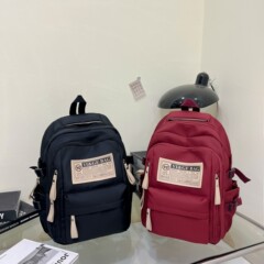 クロスボーダーバックパック レディース 春秋 シンプル 旅行用 パソコンバックパック メンズ 高校生 中学生 大容量 学生用バッグ