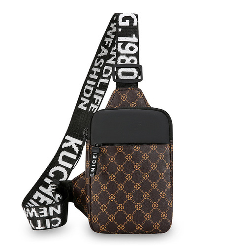 2025 Fashion Minimalist Phone Bag Oxford Cloth Crossbody Bag Retro Chest Bag Mini Small Backpack Nylon