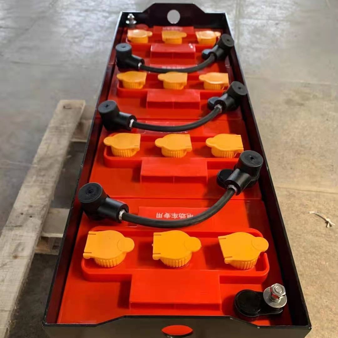 搬运车锂电池叉车电瓶观光电瓶3-D-210蓄电池6V210Ah高尔夫