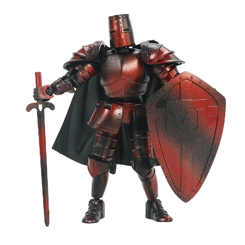 Multi-joint movable minifigure, constructor, soldier, toy, DIY