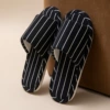Black [full set of straight linen]