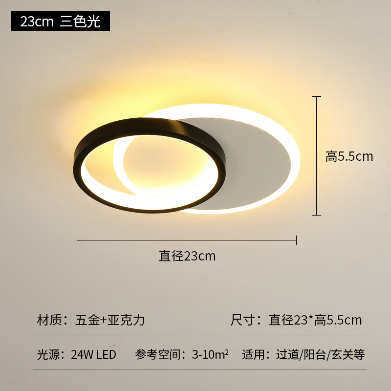 Luz de techo Luz del pasillo Luz Del Pasillo pasillo creativo Luz de Cristal balcón moderno minimalista Nórdico dormitorio lámparas