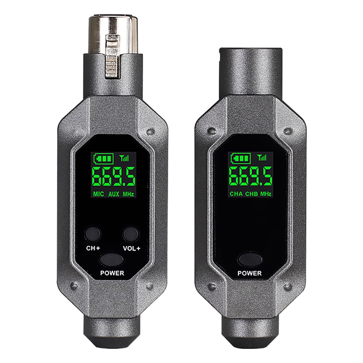 MA16 equipo de recepción de señal de transmisión de micrófono con cable al convertidor inalámbrico condensador de bobina móvil micrófono