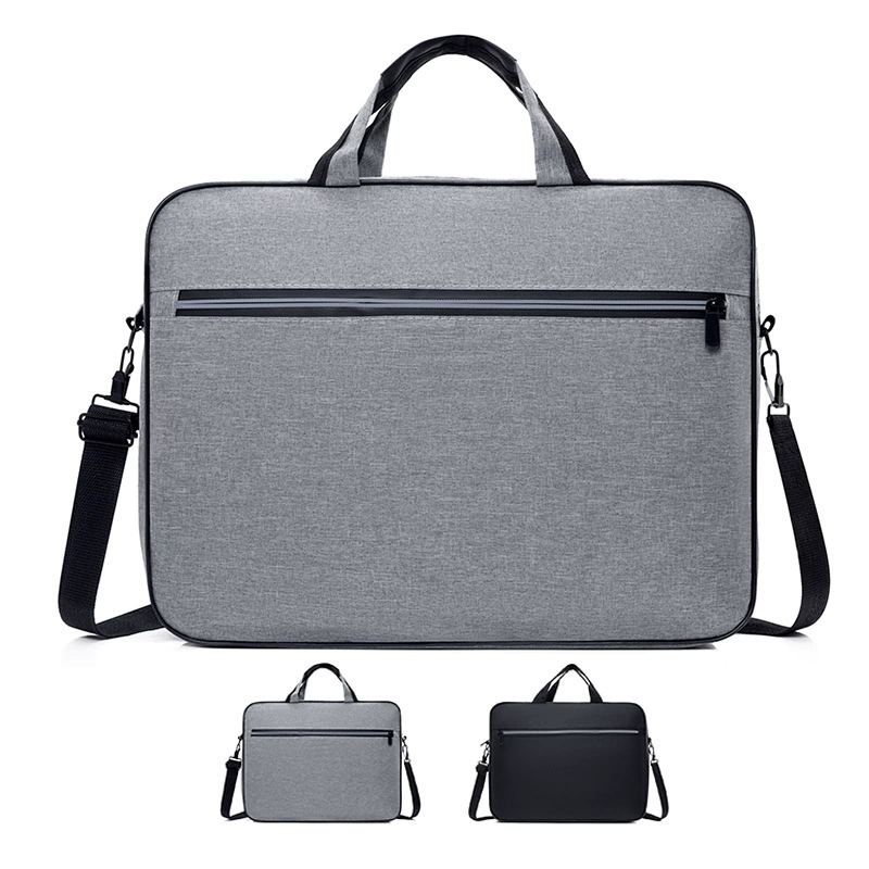 Capacious laptop, shoulder bag for documents, purse