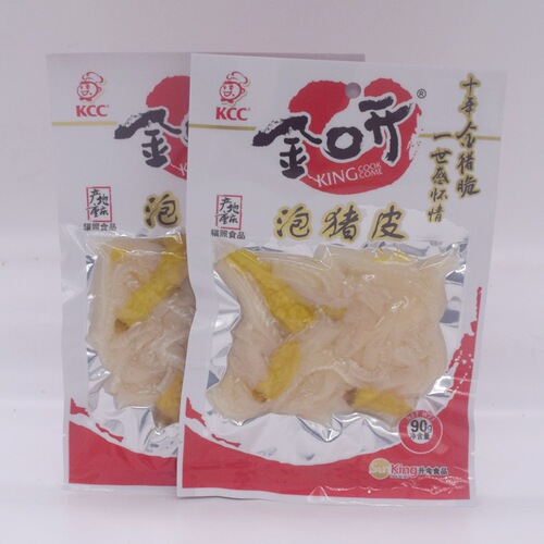 Chongqing Golden Mouth Open 90g Gold Pork Crispy Spicy Pickled Pork Skin Leisure Food Snack One-piece Dropshipping