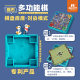 Children's Educational Toys Desktop Chessboard Magnetic Game Chess All-In-One Flying Chess Backgammon Magnet Exercise Thinking