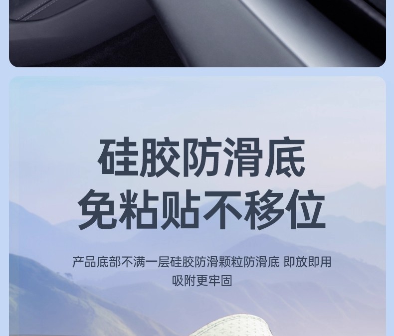Suitable for the New Version of Tesla Model 3 Central Control Instrument Panel Light-Proof Mat Front and Rear Window Shading Anti-Slip Accessories