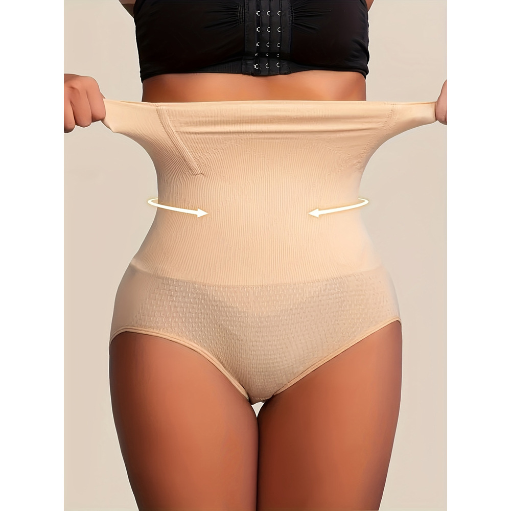 Ropa interior para esculpir el cuerpo de cintura alta, dispositivo para esculpir el cuerpo, funda abdominal, ropa interior de control de abdomen plano para mujer, glúteos