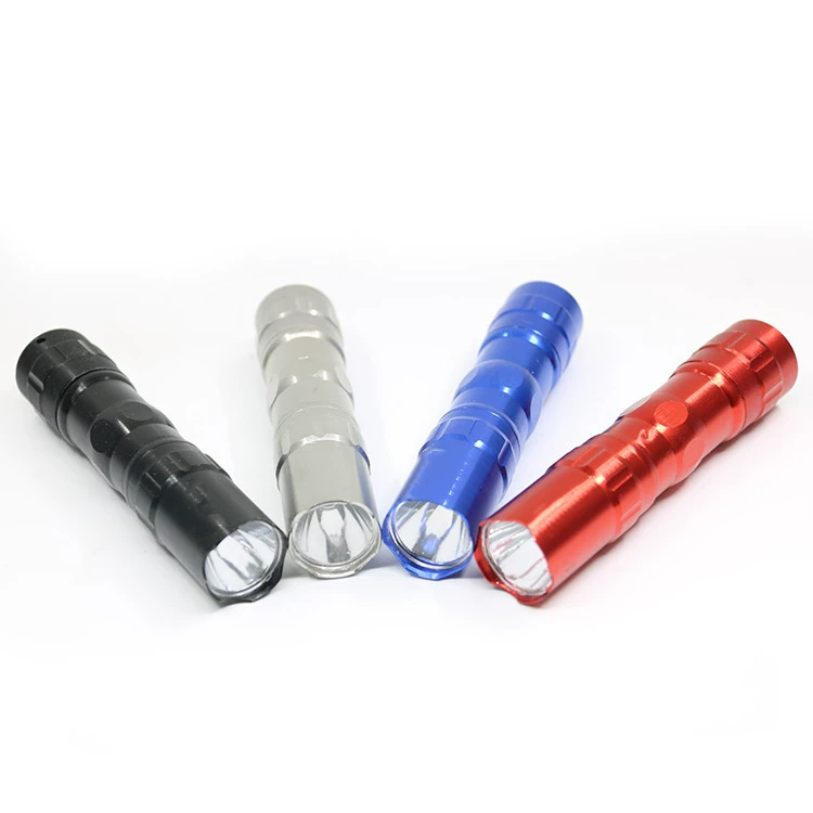 Светодиодный мини-фонарик в подарочной упаковке из алюминиевого сплава, сильный свет, небольшой фонарик No 5, односекционный подарок, производство логотипа